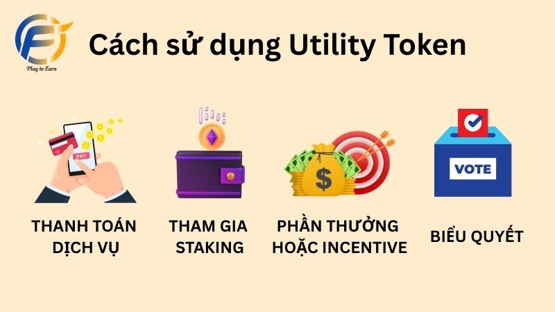 Cách sử dụng Utility Token