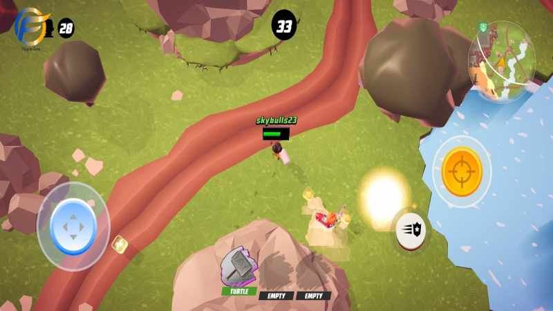 Blast Royale là trò chơi góc nhìn từ trên xuống
