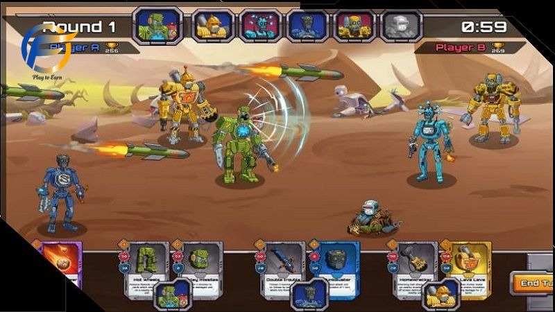 Khám phá lối chơi và cơ chế NFT của game Rebel Bots