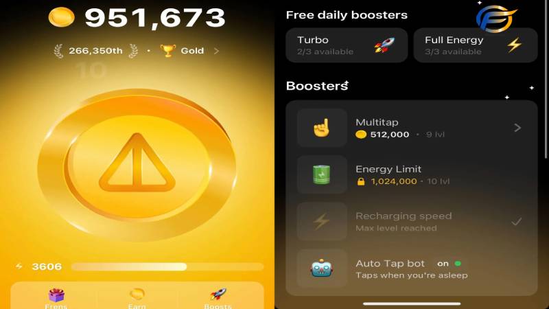 Notcoin chỉ cần nhấn để kiếm tiền