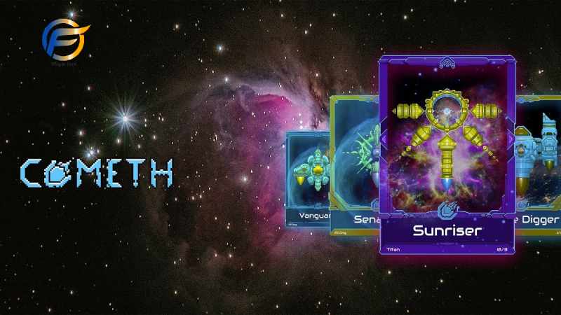 Cometh sử dụng thẻ bài và tàu vũ trụ
