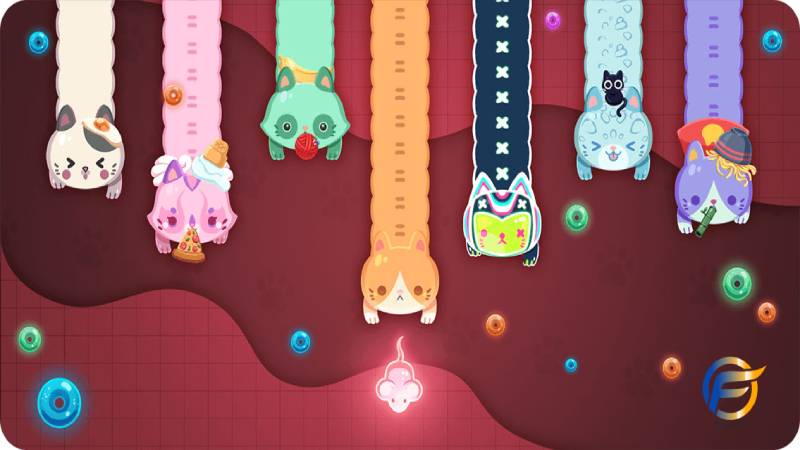 Snaky Cat là game thời gian thực